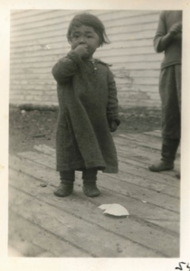 Image: Young Eskimo [Inuk] girl